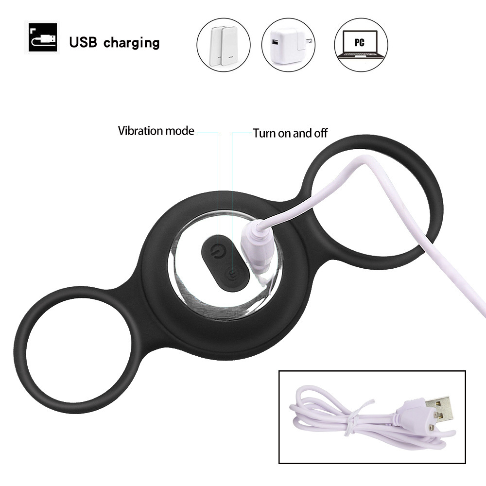 Soft Cock Penis Ring for Male Erection Enhancer Prolong Delay Sex Toy Stretchy