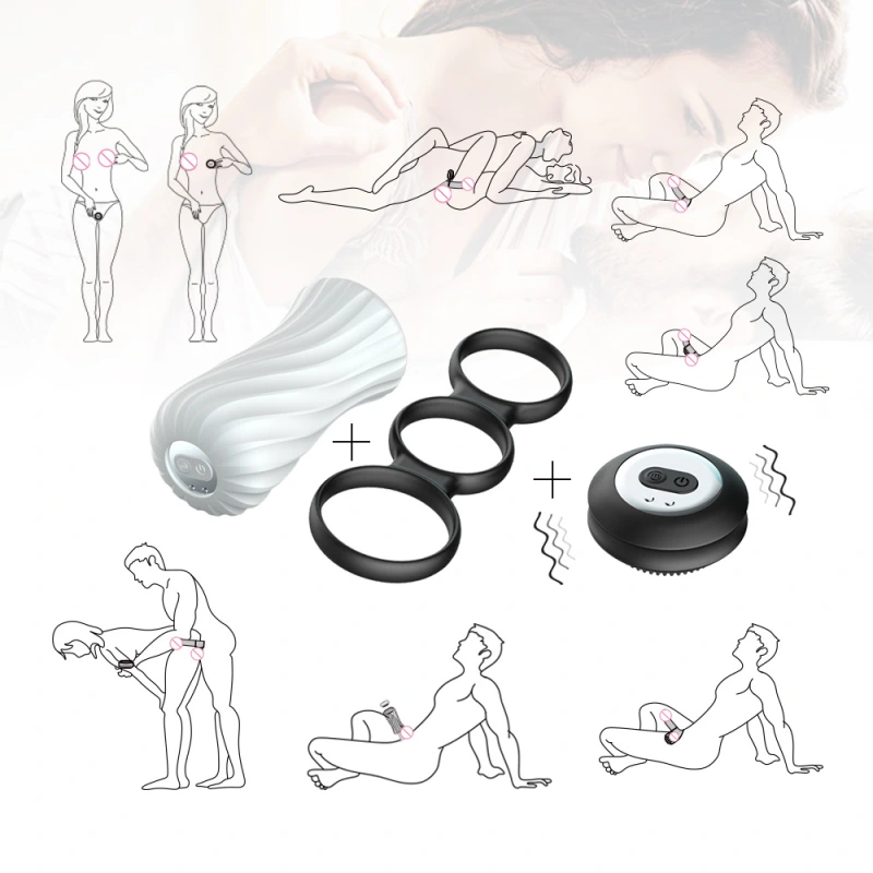 Soft Cock Penis Ring for Male Erection Enhancer Prolong Delay Sex Toy Stretchy