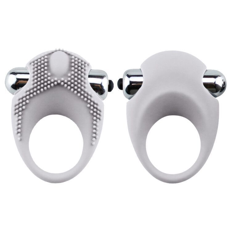 Silicone Vibrating Vibrating Cock Ring Stay Hard Penis Enhancer Sex Toy for Men