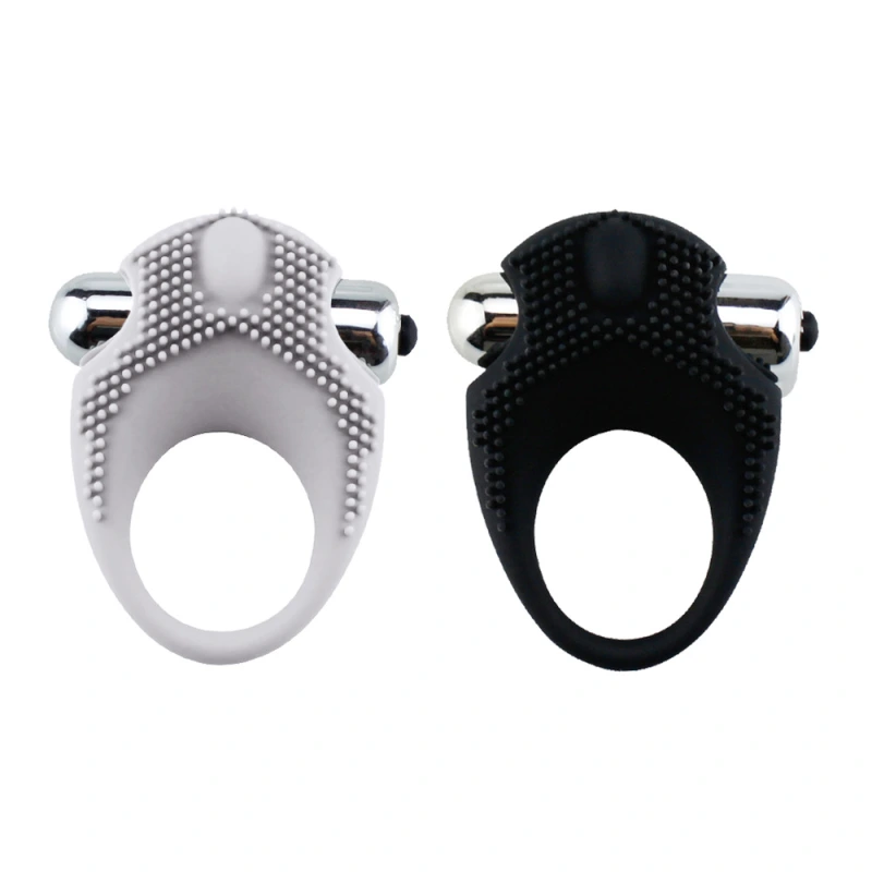 Silicone Vibrating Vibrating Cock Ring Stay Hard Penis Enhancer Sex Toy for Men