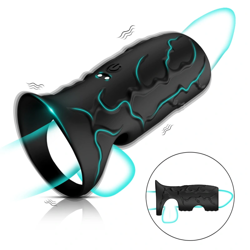 Penis-Sheath-Cock-Extender-Enlarger-Enhancer-Penis-Sleeve-Girth-Ring-Sex Toy-Men