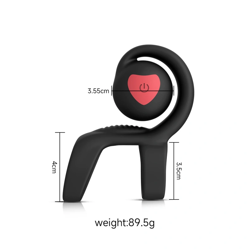 Men Penis Cock Ring Vibrator G-spot Dildo Massager Sex Toys For Women Couple