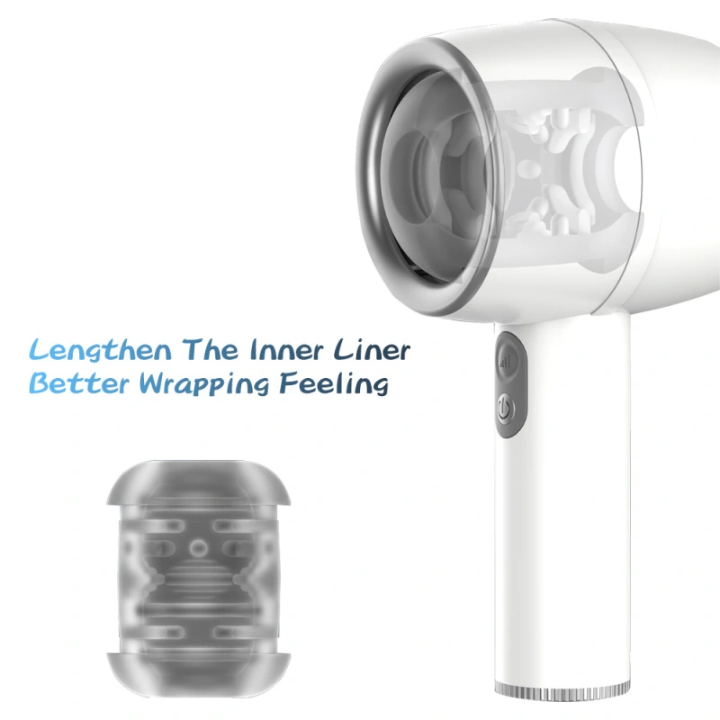 Automatic HandsFree Male Masturbaters Telescopic Cup Stroker For Men Lubricants