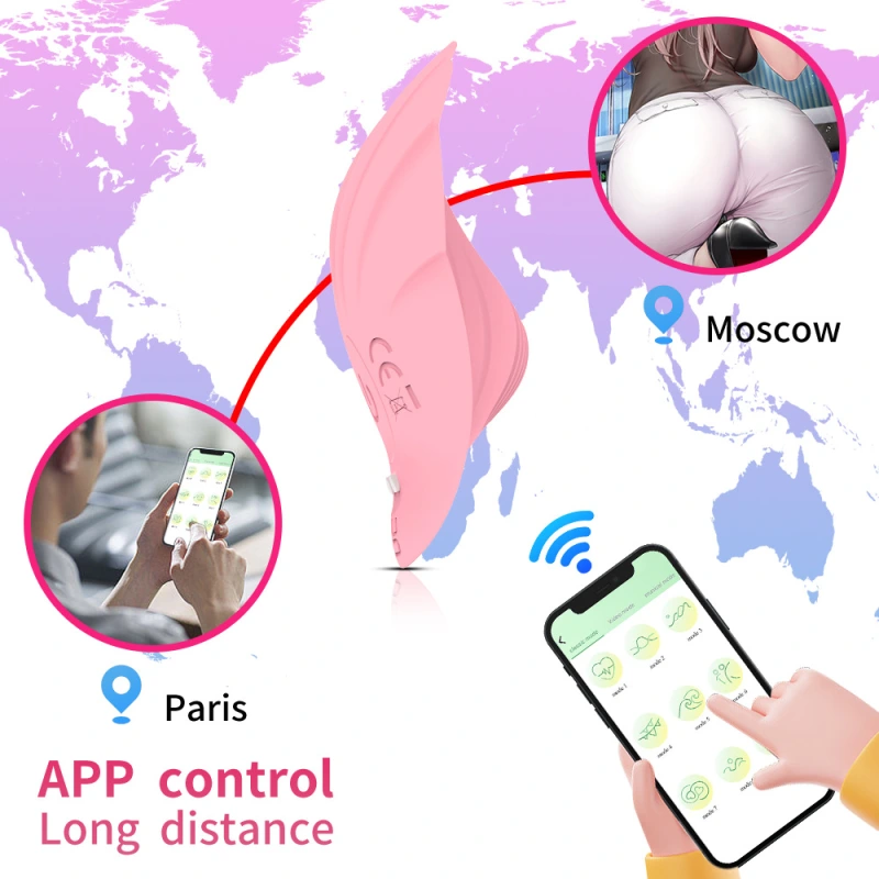 Wearable Panties Vibrator Massager G-spot Dildo Clit Sex Toys For Women Remote