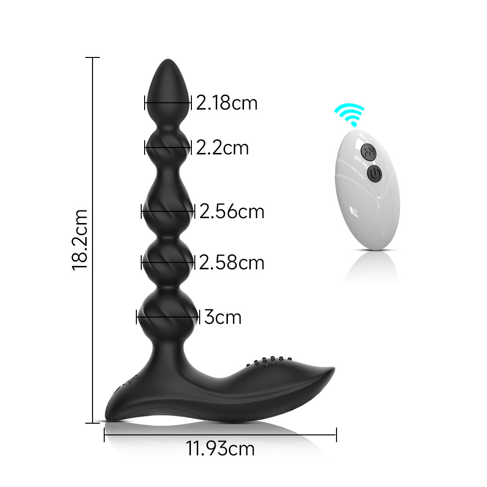 Vibrating Prostate Massager Anal Butt Plug G-spot Dildo Remote Vibrator Sex Toys