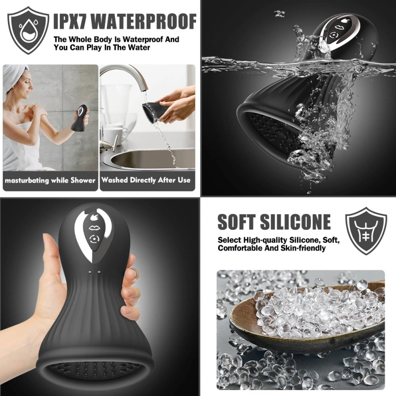 Automatic Male Masturbators Penis Trainer Cup Stroker Sex Toys for Men
