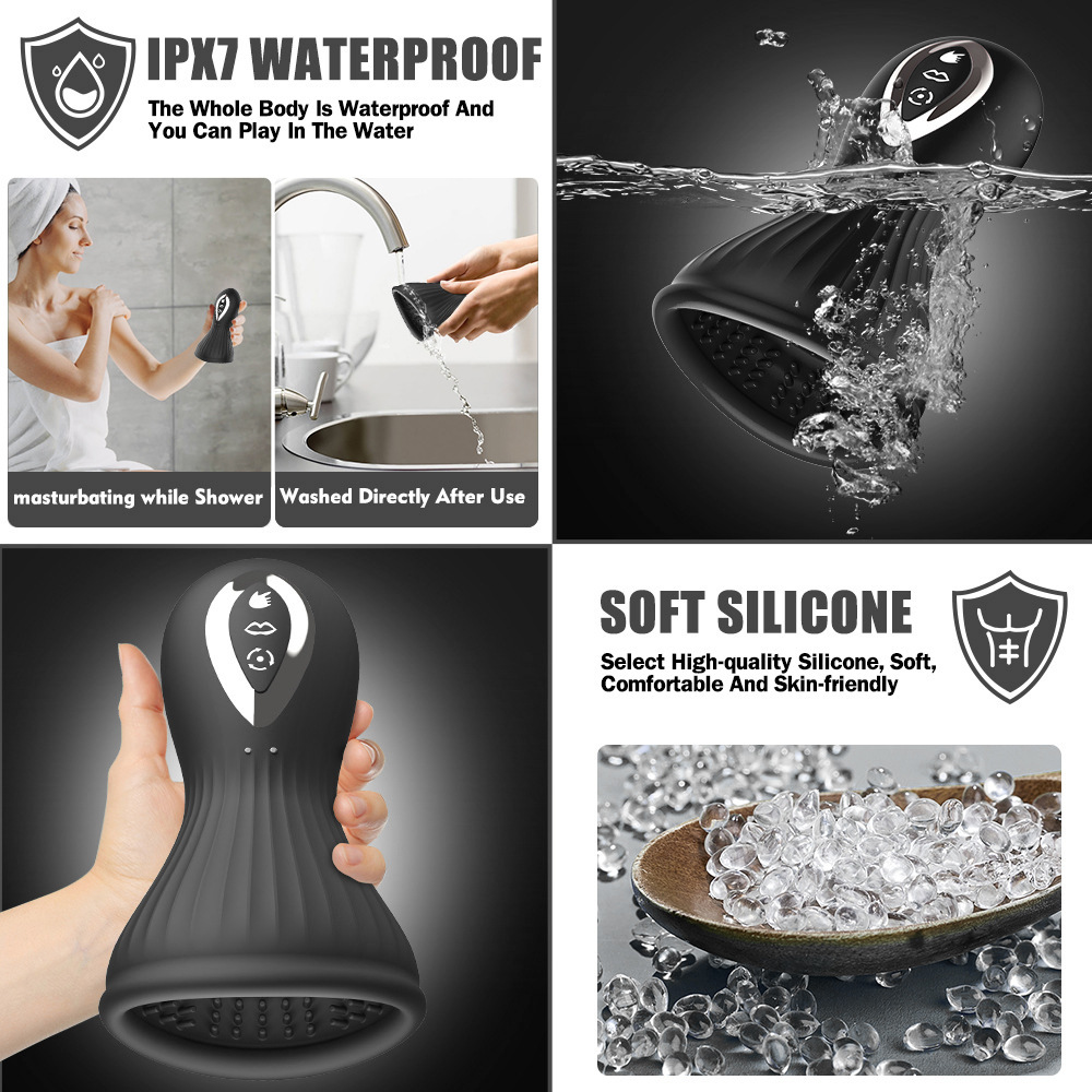 Automatic Male Masturbators Penis Trainer Cup Stroker Sex Toys for Men