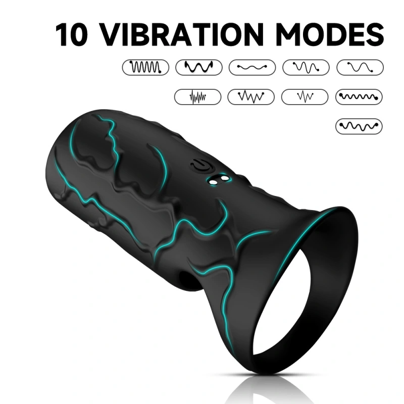 Penis-Sheath-Cock-Extender-Enlarger-Enhancer-Penis-Sleeve-Girth-Ring-Sex Toy-Men