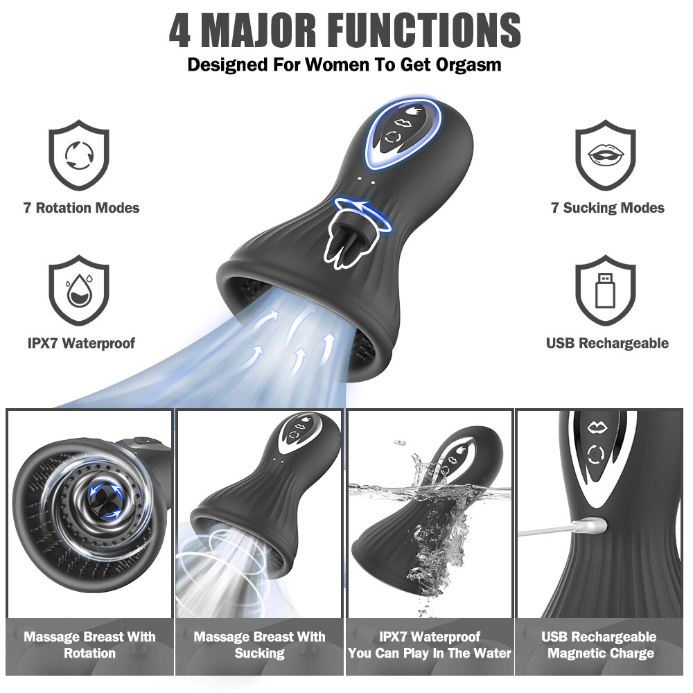 Automatic Male Masturbators Penis Trainer Cup Stroker Sex Toys for Men