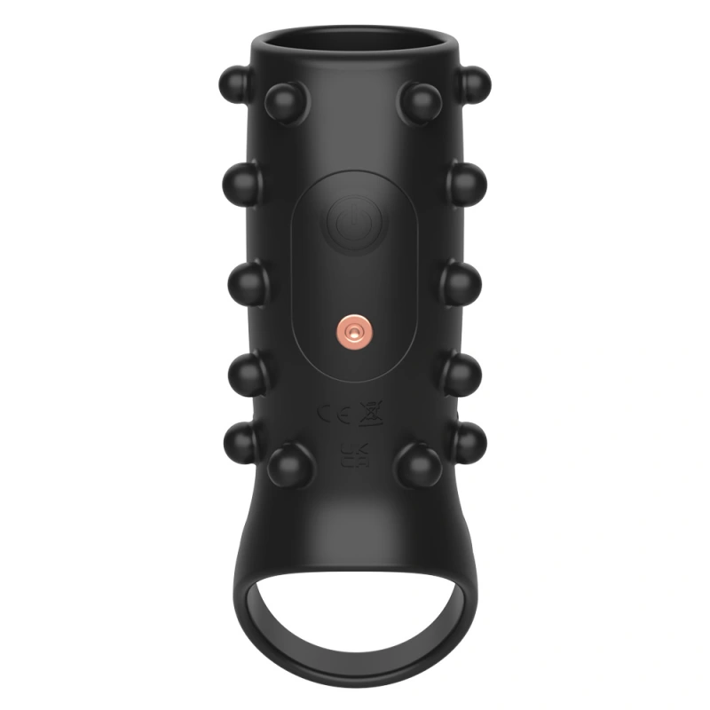 Male Vibrating Cock Penis Ring Sex Glans Erection Enhancer Prostate Massage Toy