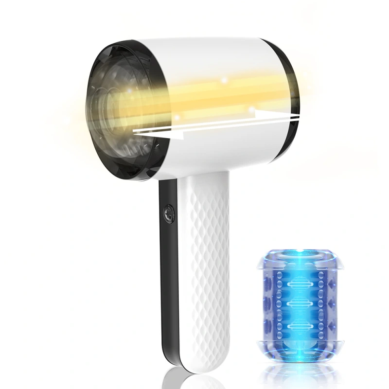 Automatic HandsFree Male Masturbaters Telescopic Cup Stroker Lubricants For Men