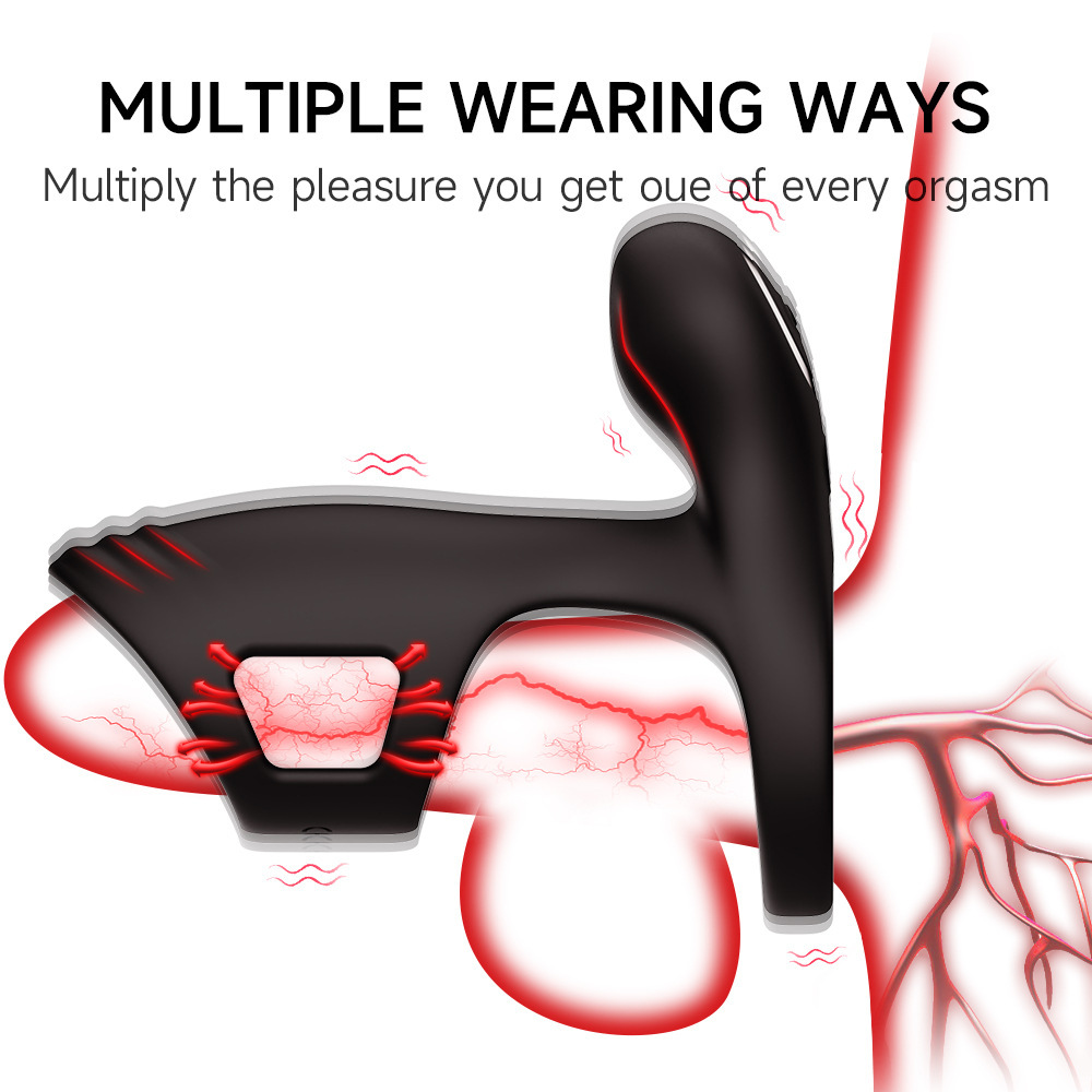 Cock Ring Penis Silicone Longer Harder Stronger Erection Sex Toy DRAGON for Men