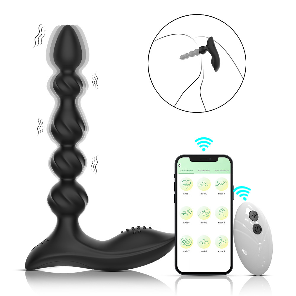 Vibrating Prostate Massager Anal Butt Plug G-spot Dildo Remote Vibrator Sex Toys