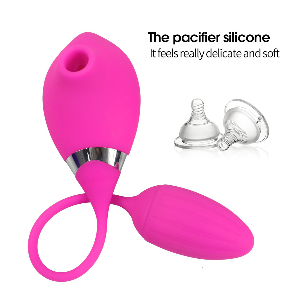 Vibrating Sucking Duck Clit G-spot Egg Bullet Vibrator Female Sex Toys