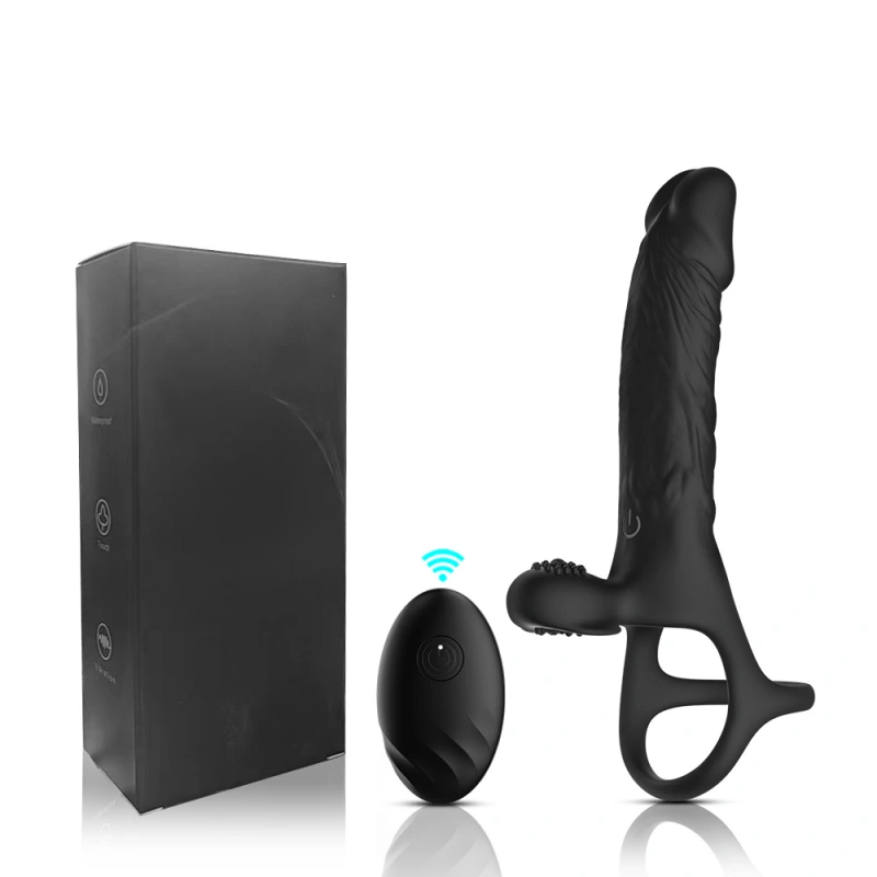 Penis-Vibrator-Dildo-Strap-On-Double Penetration Anal Sex Plug For Couples Toys