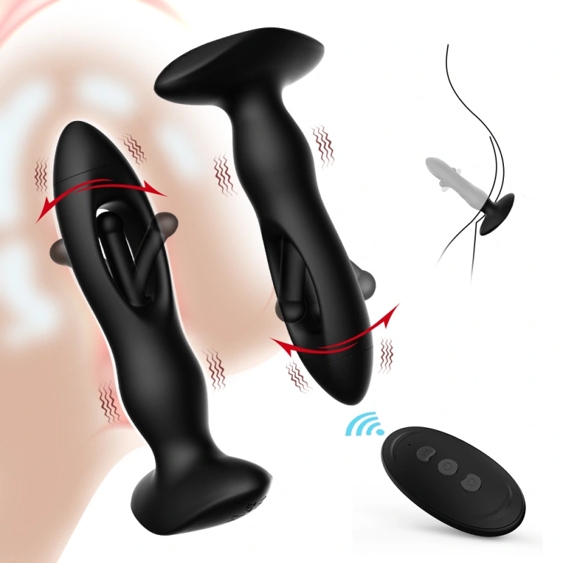 Devotion remote control vibrating anal beads