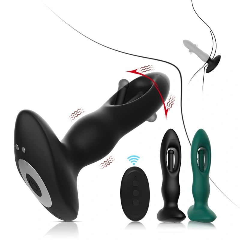 Devotion remote control vibrating anal beads