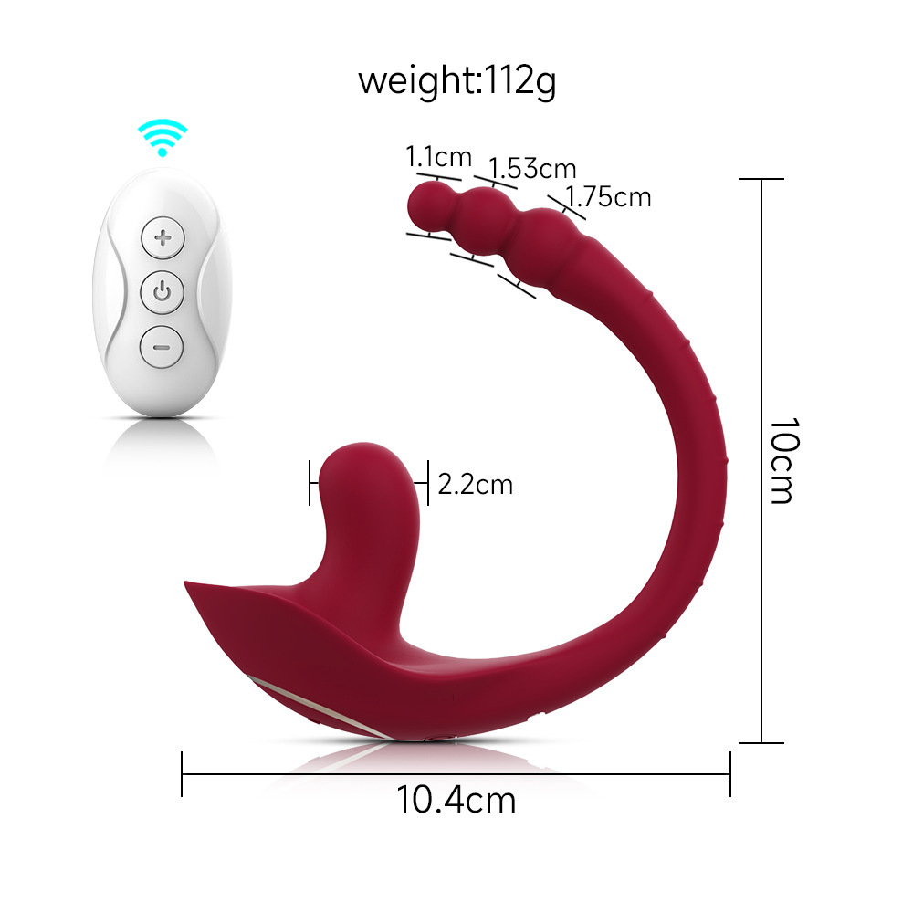 10-Speed Anal Butt Plug Vibrator G-spot Male Prostate Massager Couple Sex Toy