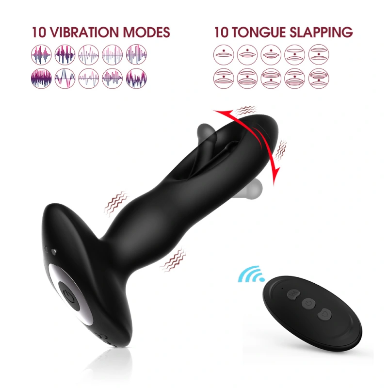 Devotion remote control vibrating anal beads