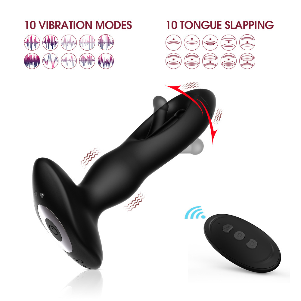 Devotion remote control vibrating anal beads
