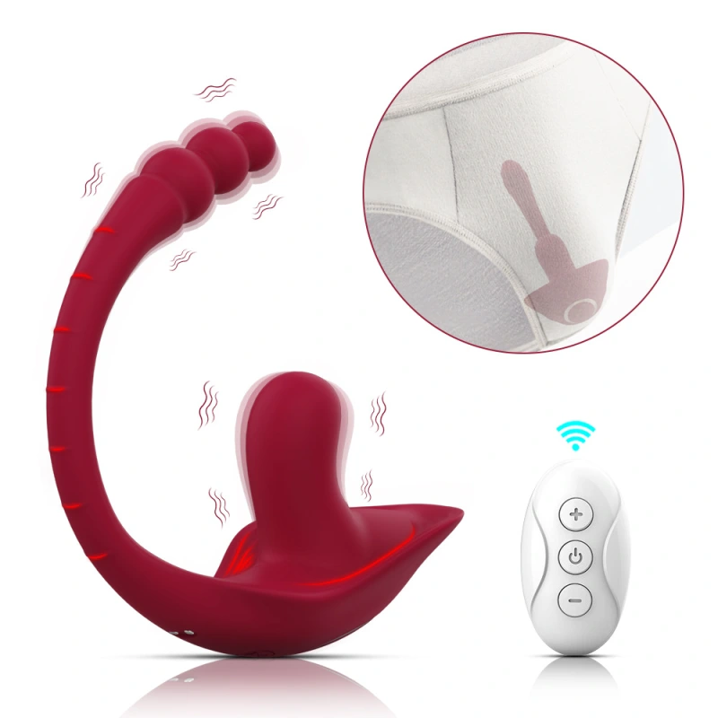 10-Speed Anal Butt Plug Vibrator G-spot Male Prostate Massager Couple Sex Toy