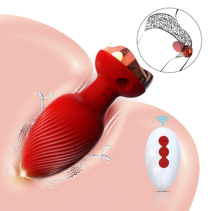 Vibrating Butt Plug Anal Dildo Prostate Massager Vibrator Sex Toys for Men Women