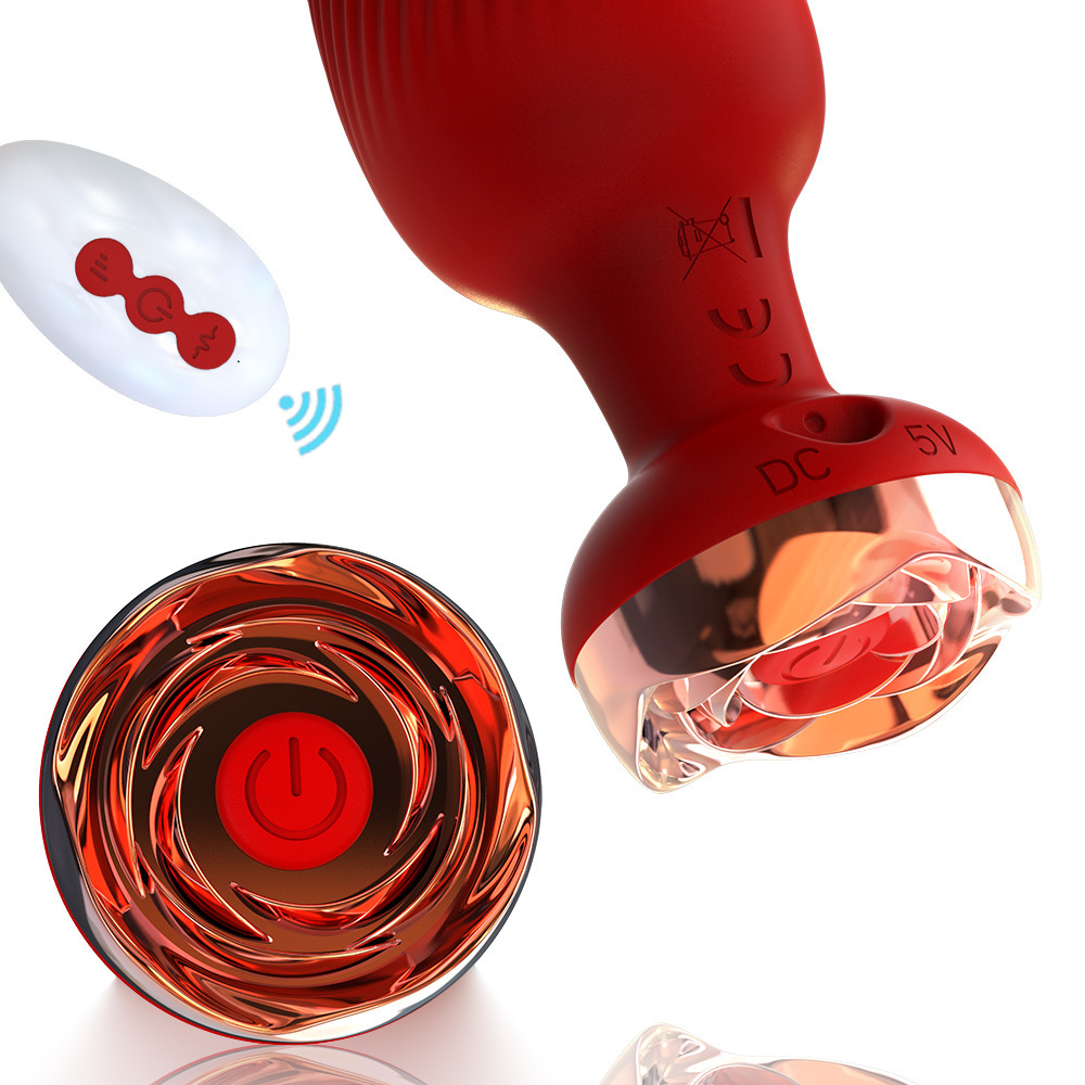 Vibrating Butt Plug Anal Dildo Prostate Massager Vibrator Sex Toys for Men Women
