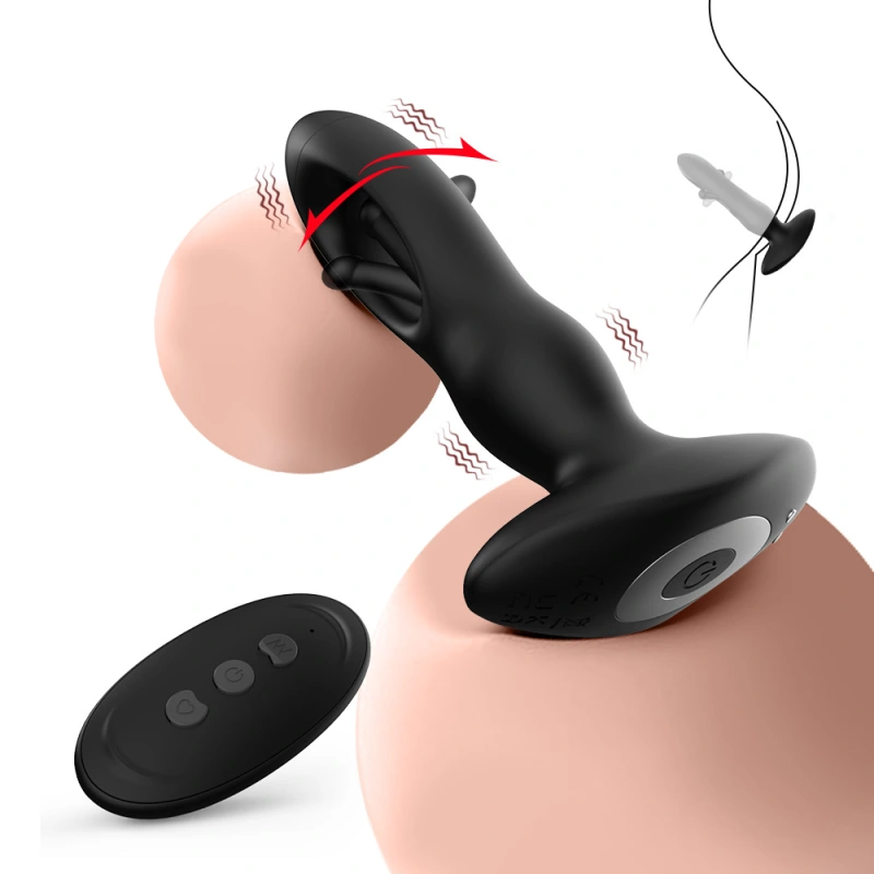 Devotion remote control vibrating anal beads