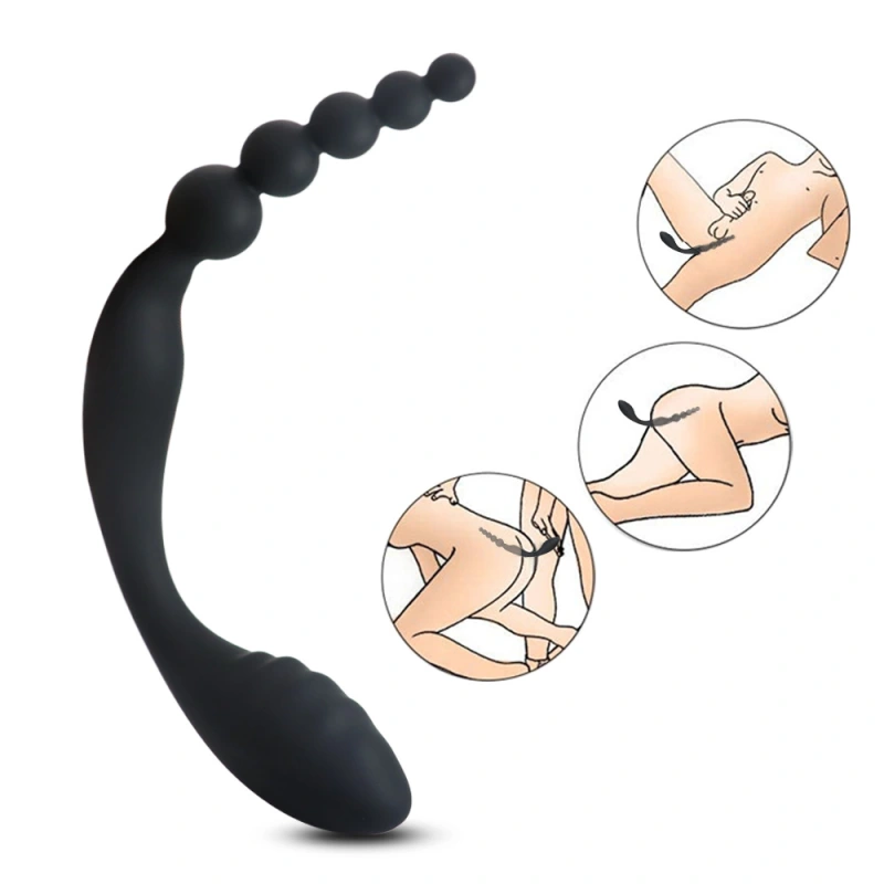 Bendie Silicone Beaded Power Probe in Black