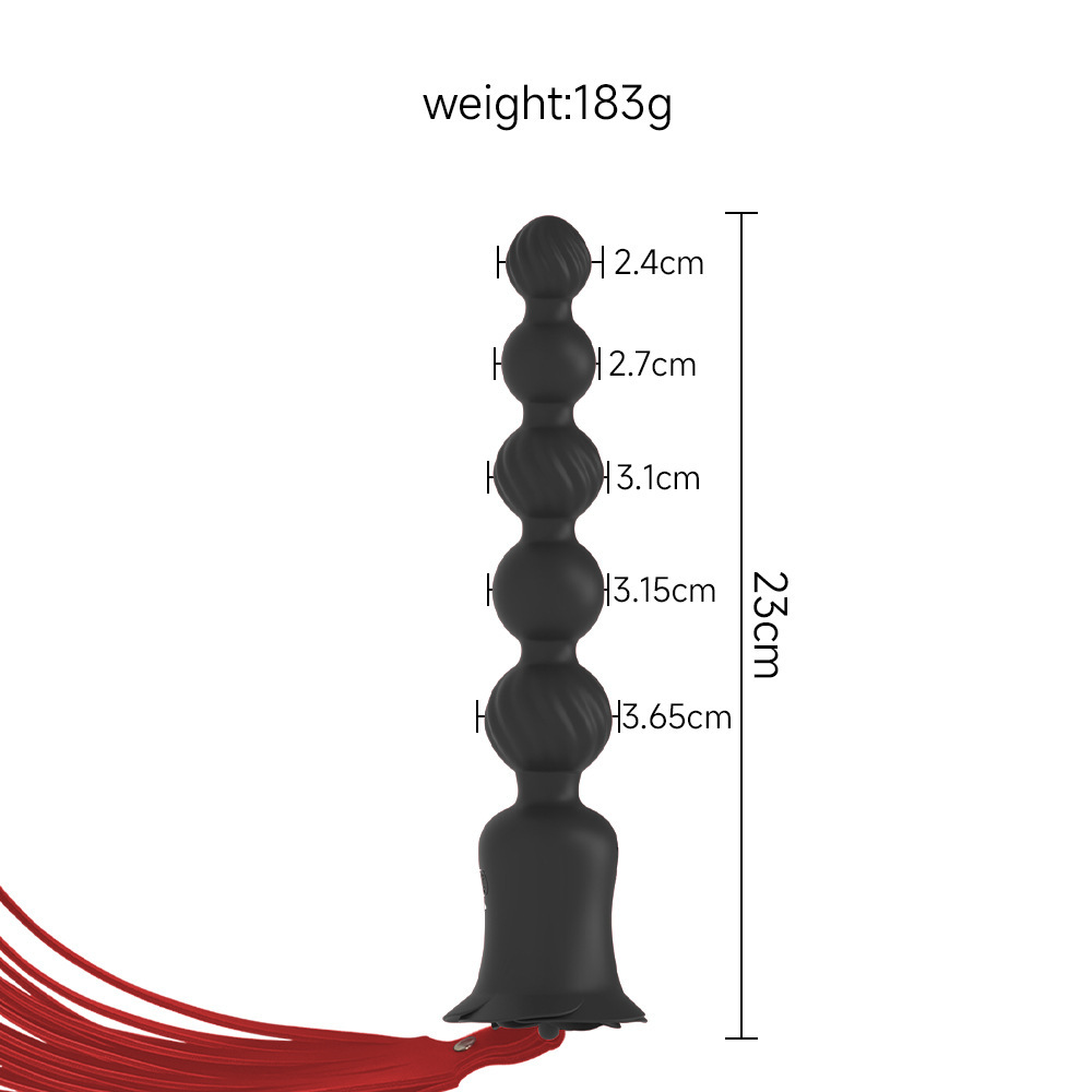 Thrusting Anal Butt Plug Vibrator Prostate Massager Adult Sex Toy for Men