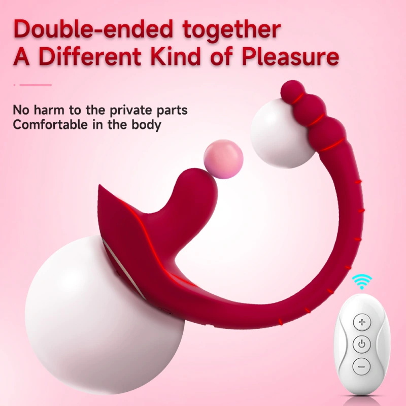 10-Speed Anal Butt Plug Vibrator G-spot Male Prostate Massager Couple Sex Toy