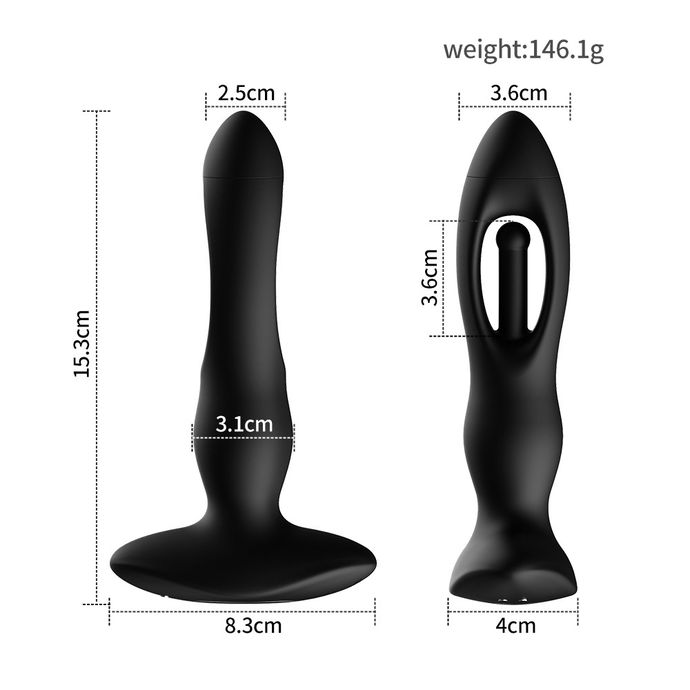 Devotion remote control vibrating anal beads