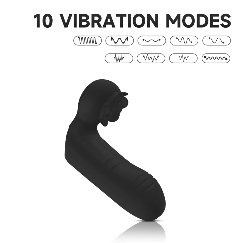 Finger Vibrator Clitoris G-Spot Stimulator Massager Sex Toys