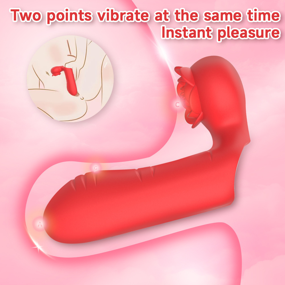 Finger Vibrator Clitoris G-Spot Stimulator Massager Sex Toys
