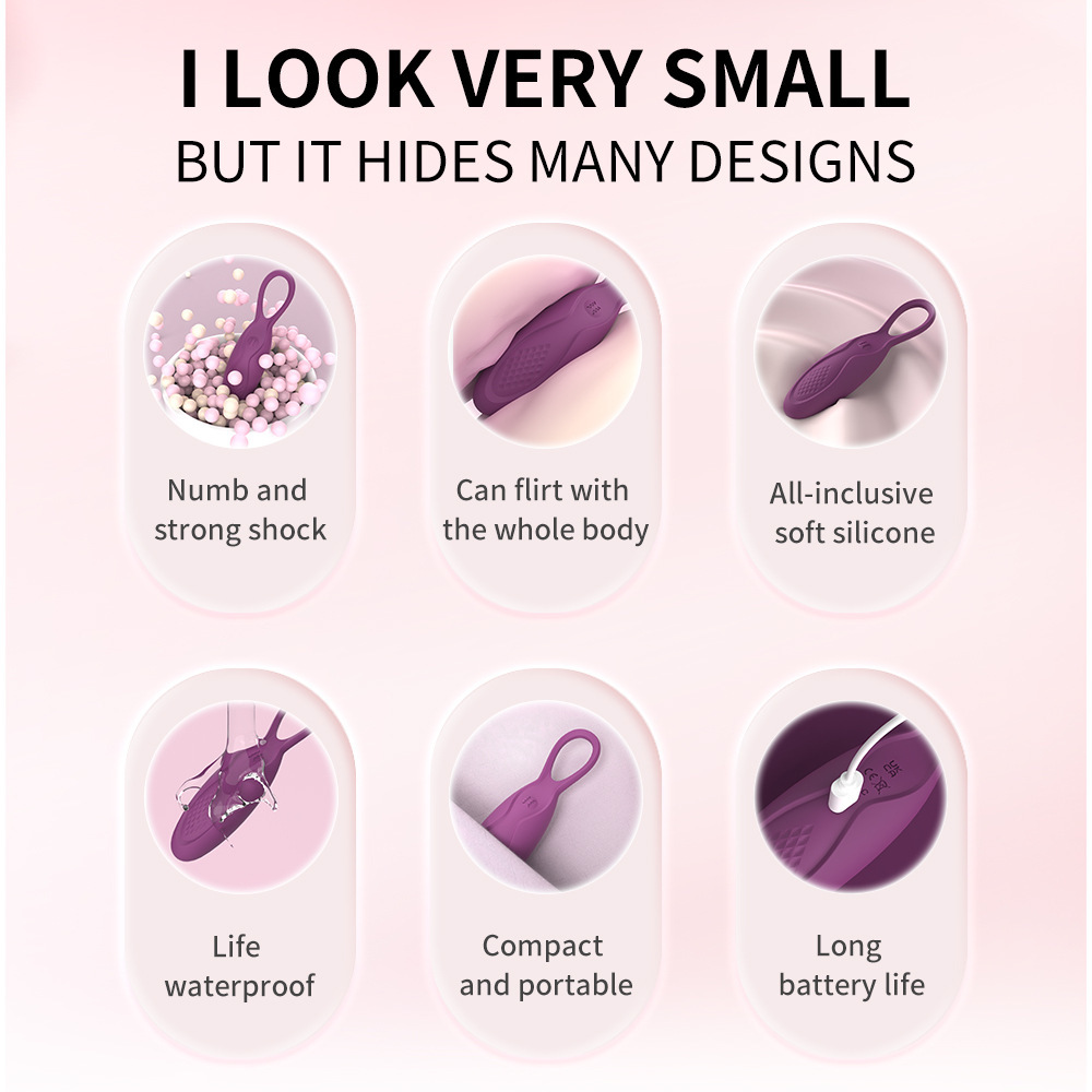 Rechargeable Wireless Vibrating Bullet Clit Vibrator Sex Toys for Women Couples