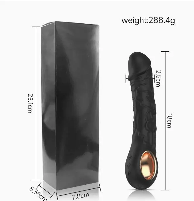 Realistic G Spot Vibrator Dildo Clit Massager Anal Stimulator Sex Toys for Women