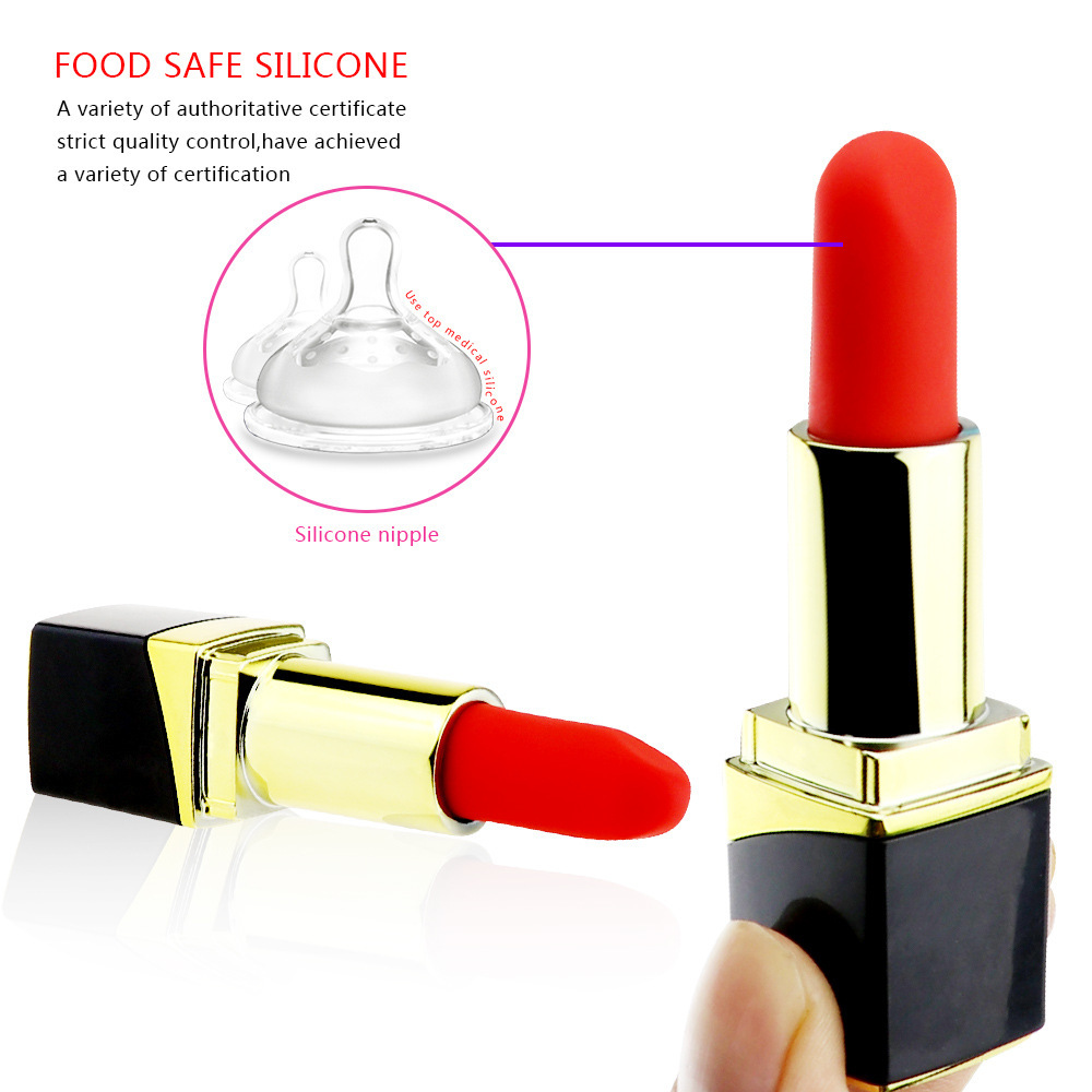Women Sex toy Lipstick Mini sex toy Vibrator female with 10 Speed FAST SHIPPING