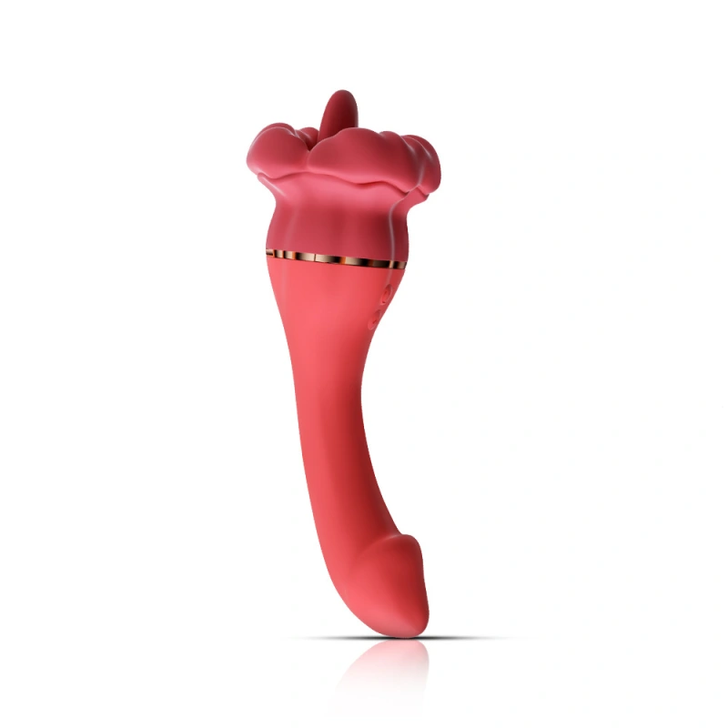 Pen Tongue Clit Licking Vibrator G-Spot Sucking Oral Massager Sex Toys For Women