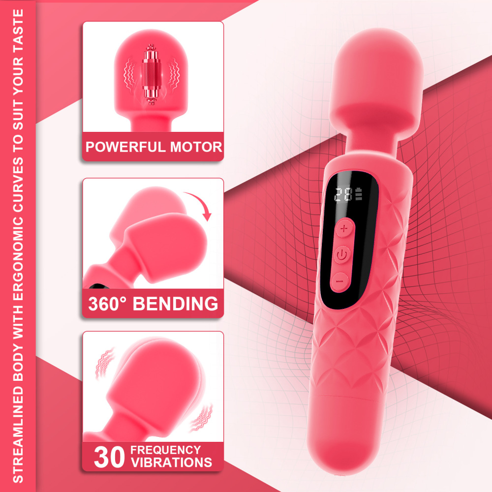 Waterproof Vibrator Bullet G Spot Dildo Clit Massager Vibe Couple Women Sex Toys