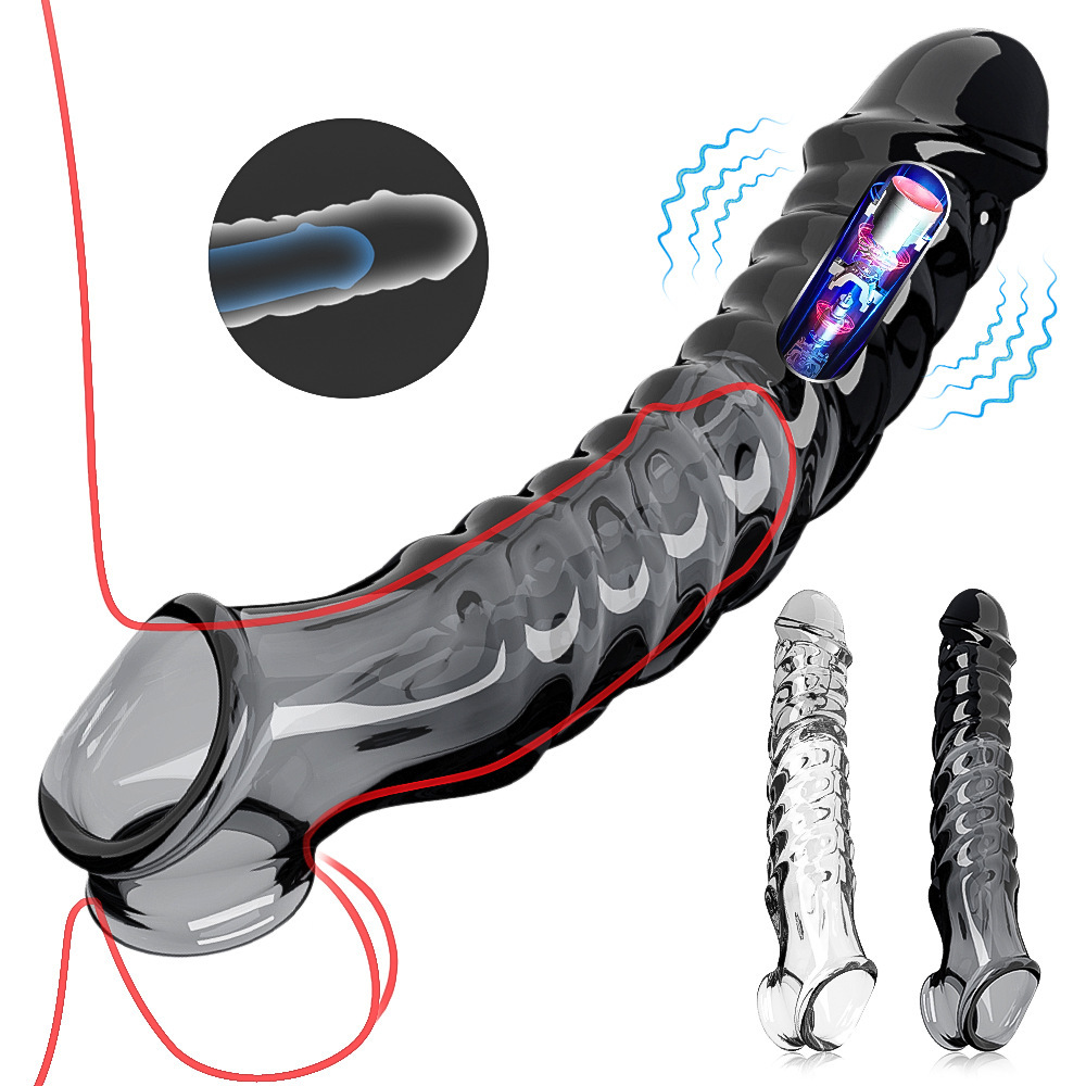 Couples Vibrator G-spot Dildo Massager Penis Cock Ring Adult Sex Toys For Men US