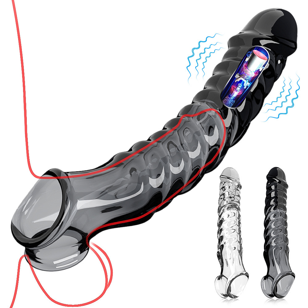 Couples Vibrator G-spot Dildo Massager Penis Cock Ring Adult Sex Toys For Men US