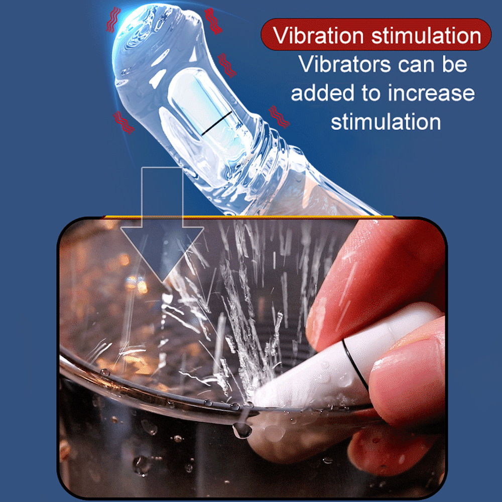 Knotted Wearable Sheath Girth Cock Ring Enlarger Dick Sex Toy for Female