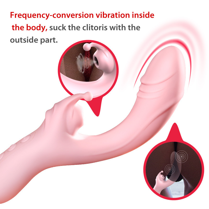 G-Spot Vibrator Dildo Clit Licking Tongue Oral Massager Adult Sex Toys for Women
