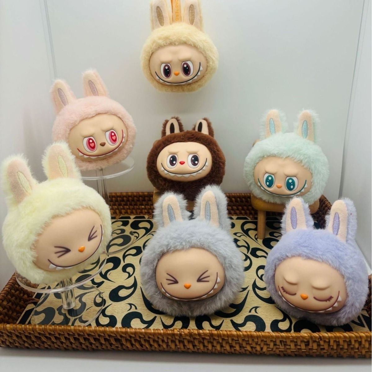 POP MART The Monsters - Tasty Macarons Vinyl Face Blind Box, Random Design Action Figures Collectible Toys Home Decorations