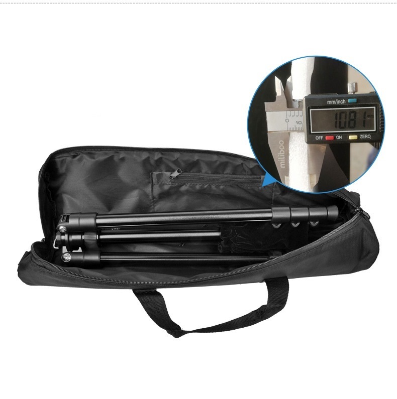 Heavy duty tripod bag with shoulder strap and handle