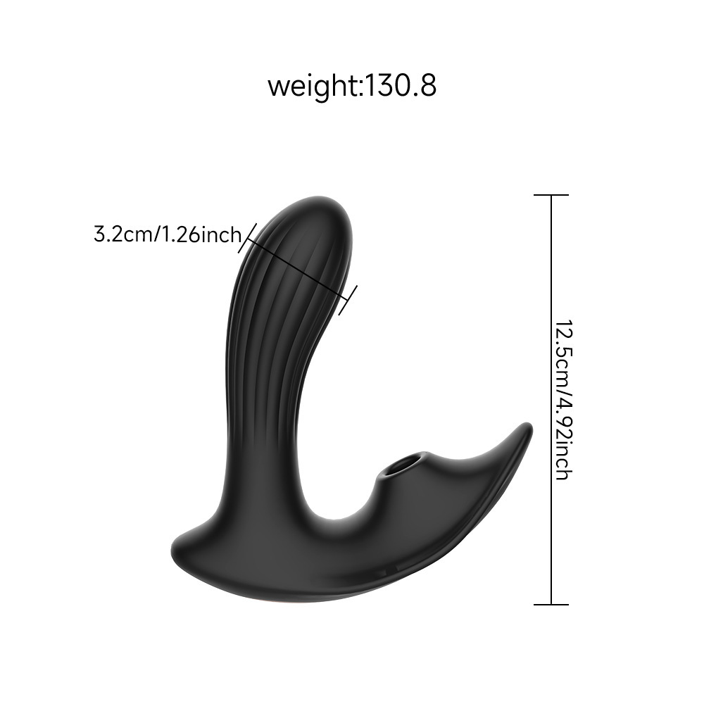Male-Prostate-Massager-Anal-Butt-Plug-Dildo-Vibrator Sex Toys For Men Women