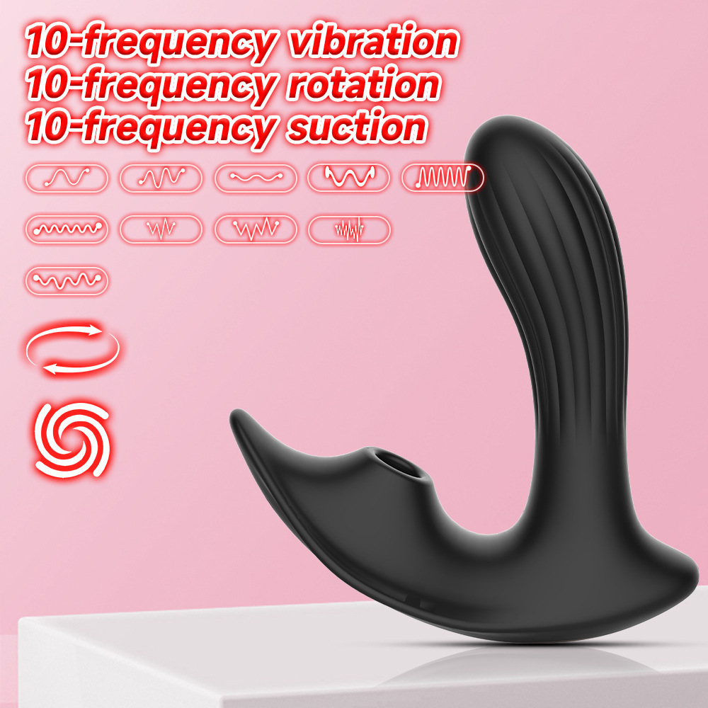 Male-Prostate-Massager-Anal-Butt-Plug-Dildo-Vibrator Sex Toys For Men Women