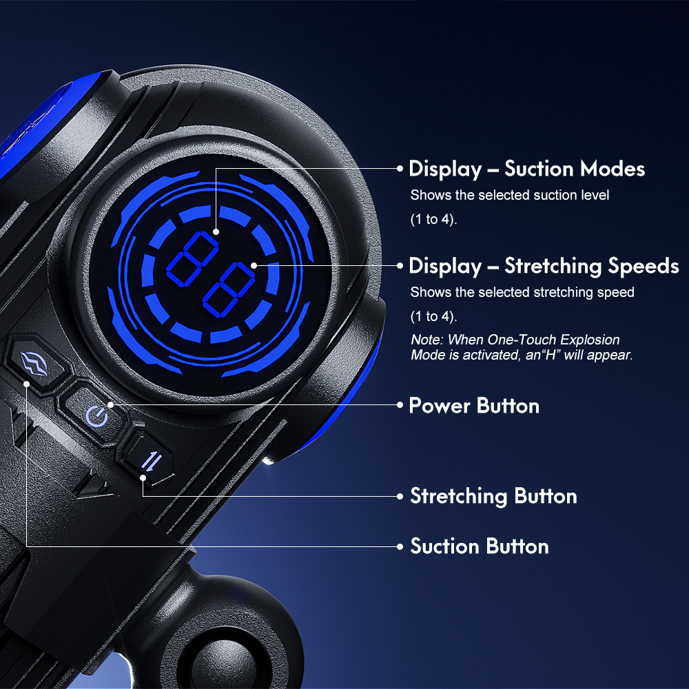 Male Masturbaters Automatic HandsFree Rotating Cup Thrusting Stroker Men Sex Toy