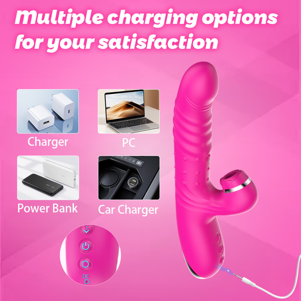 Pro+ G-Spot - Rabbit Vibrator Clitoral Sucking Massager G-Spot