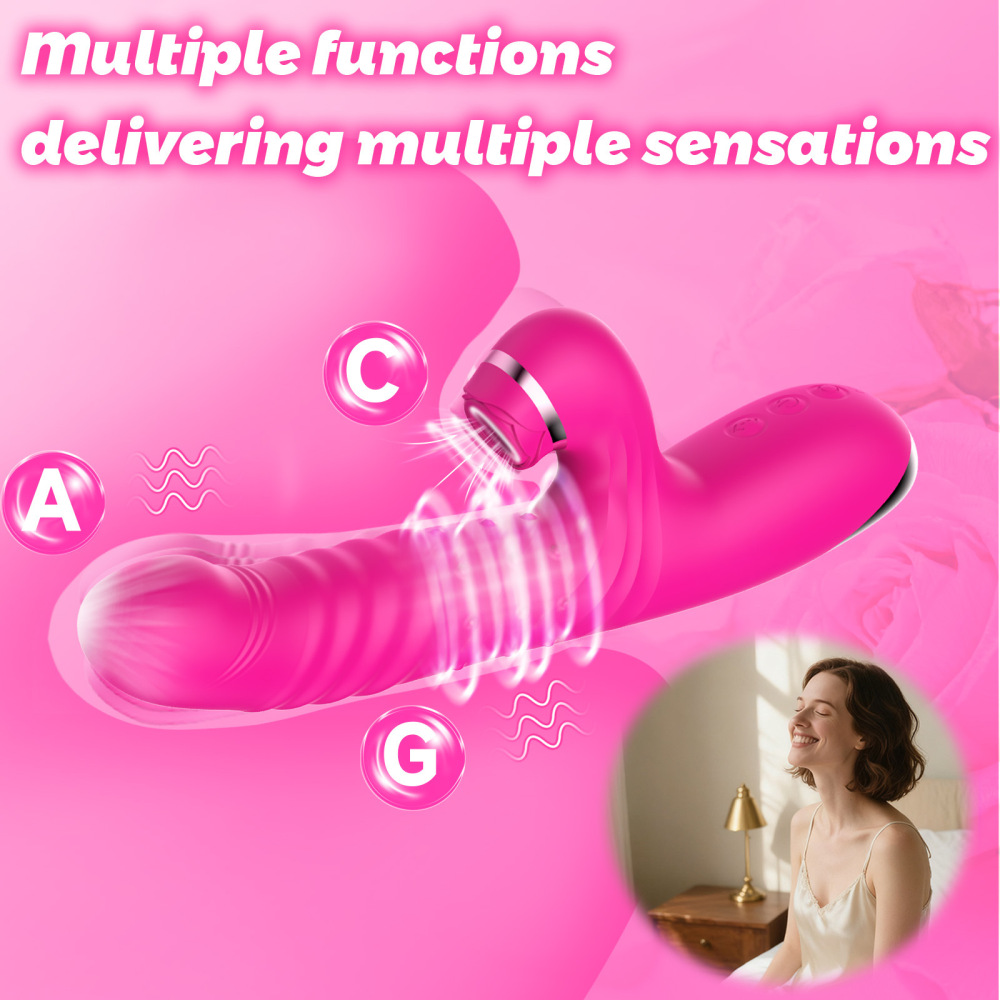 Pro+ G-Spot - Rabbit Vibrator Clitoral Sucking Massager G-Spot